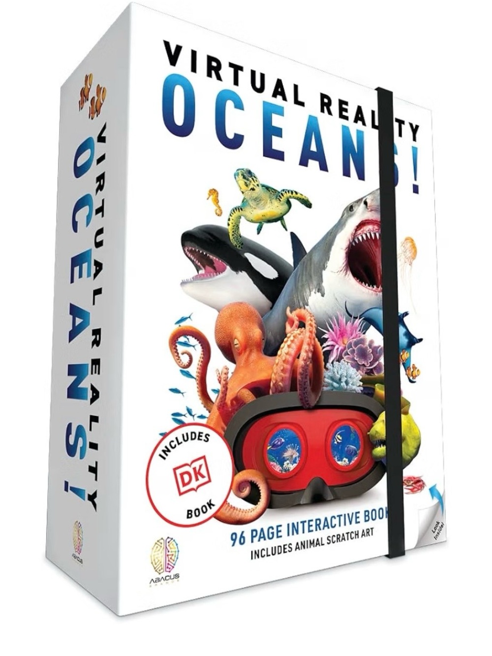 Abacus Brands Virtual Reality Oceans! Illustrated Interactive VR Book and STEM